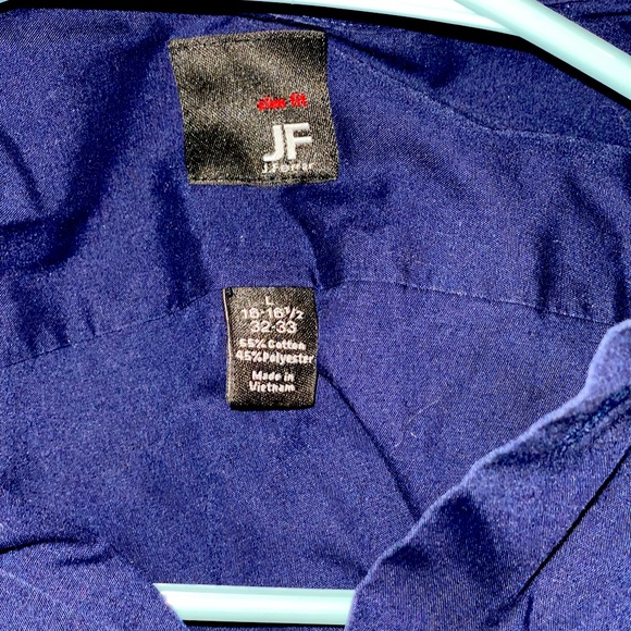 J. Ferrar Slim Fit (L) 16-16 1/2 32-33 - Picture 2 of 2